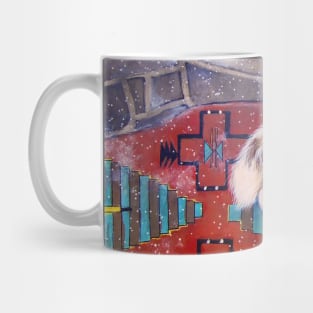 Ivann and the Aztec Blanket Mug